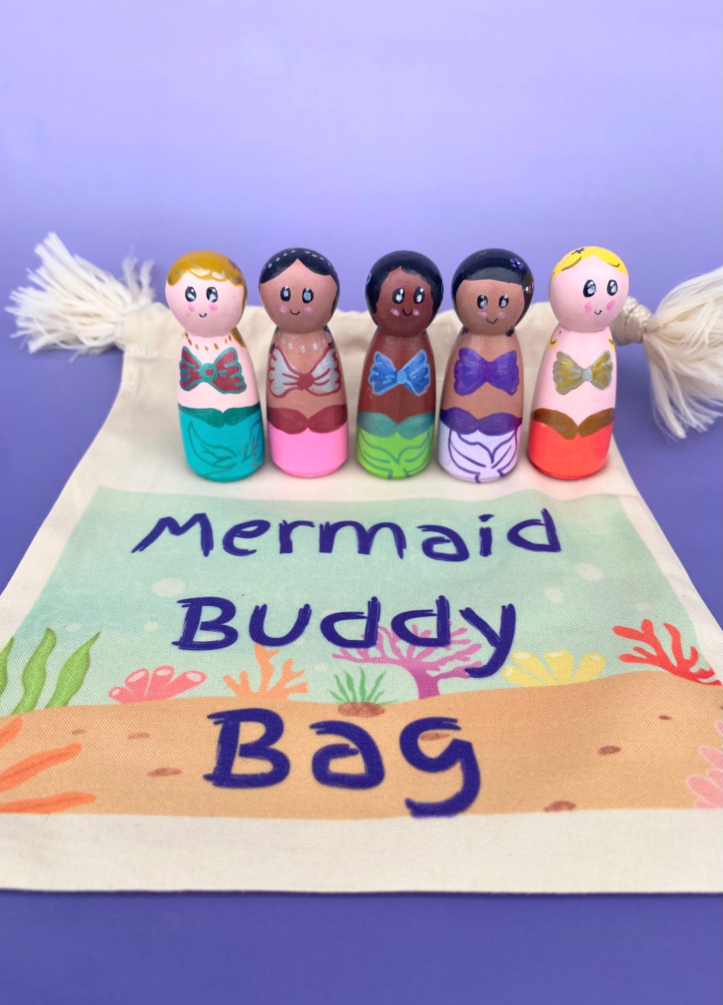 mermaid buddy bag