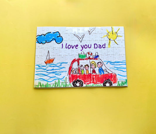 coloured drawing 120 piece jigsaw