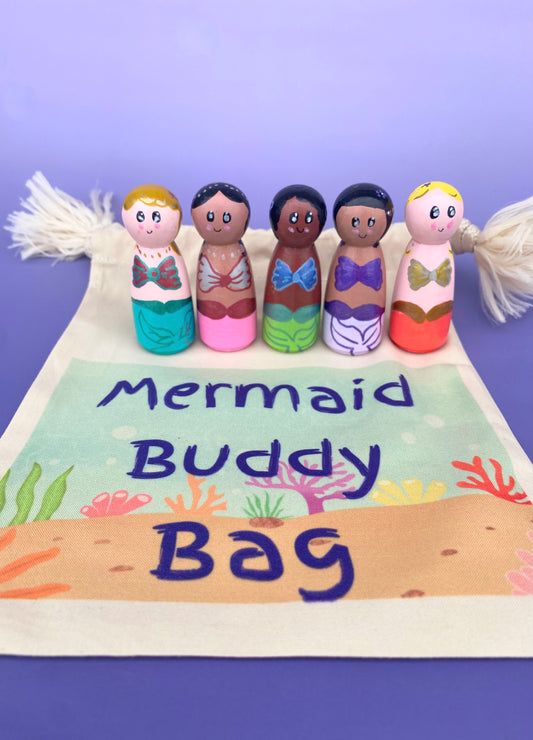 mermaid buddy bag
