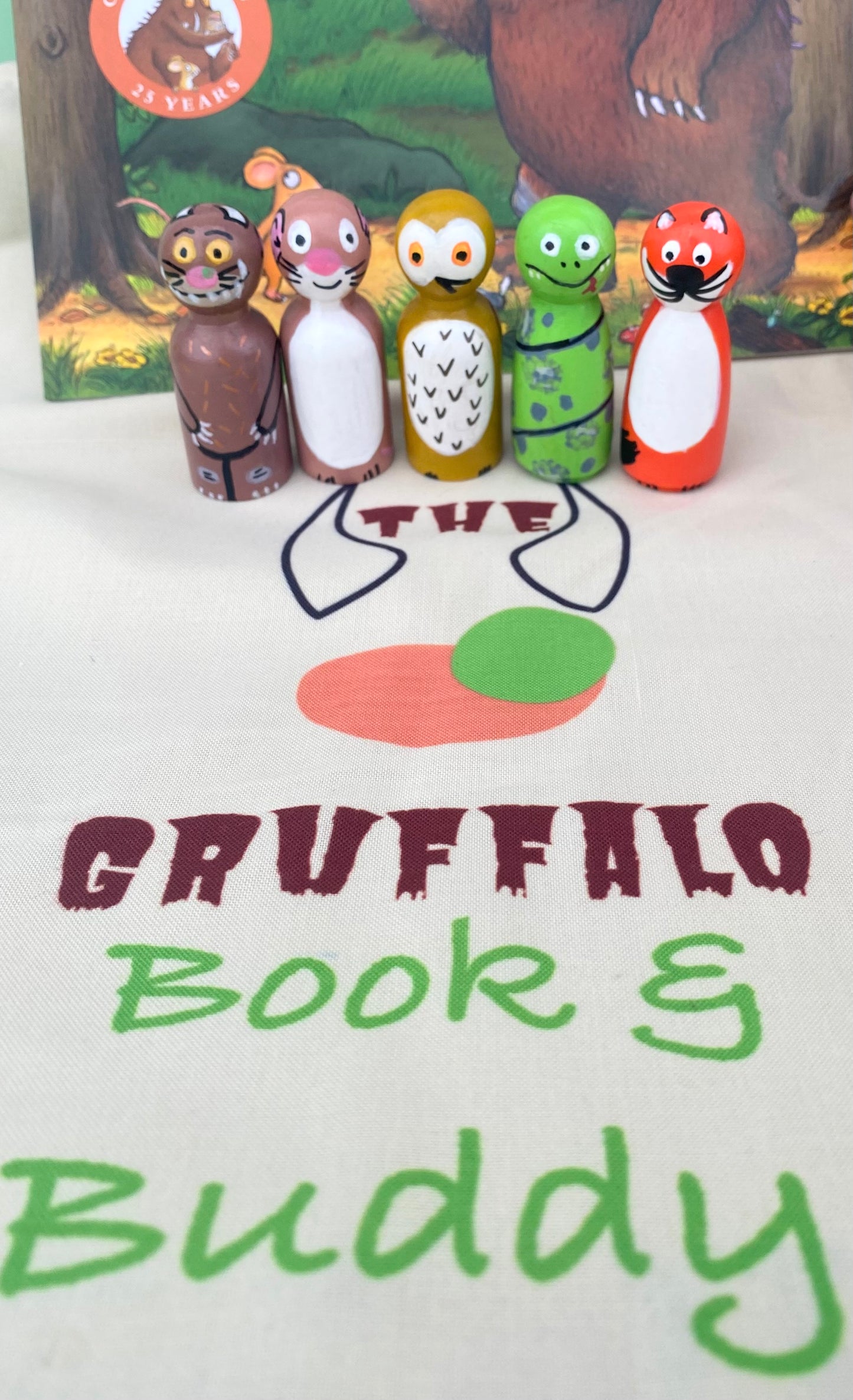 Book and buddy bag Gruffalo
