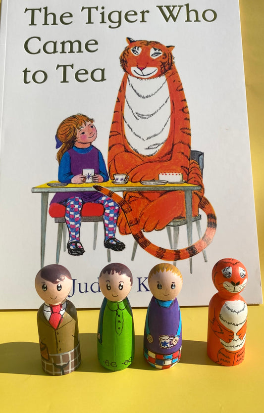 The tiger who came for tea book and buddy bag