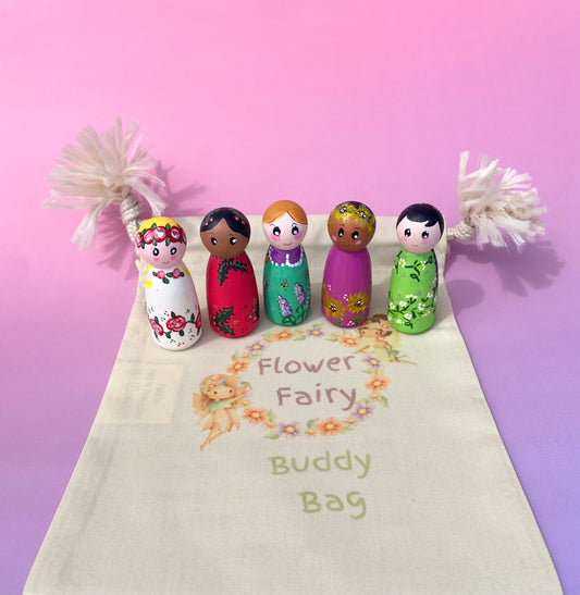 flower fairy buddy bag