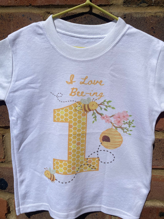 I love bee-ing.....tshirt